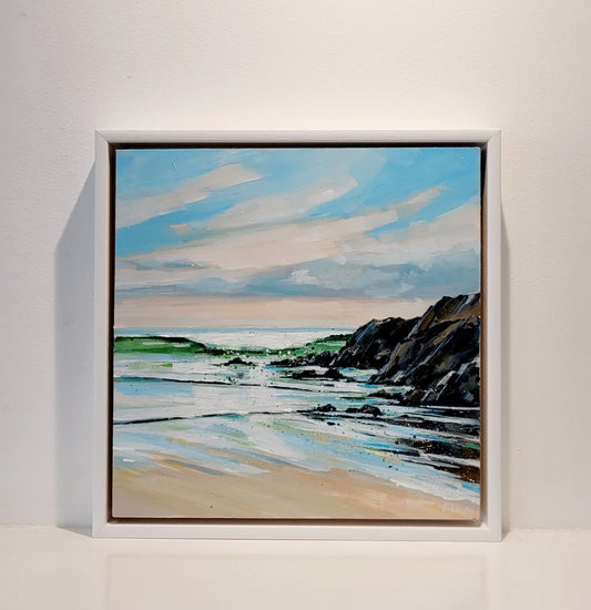 Evening Wave. Original Painting by Jo Allum